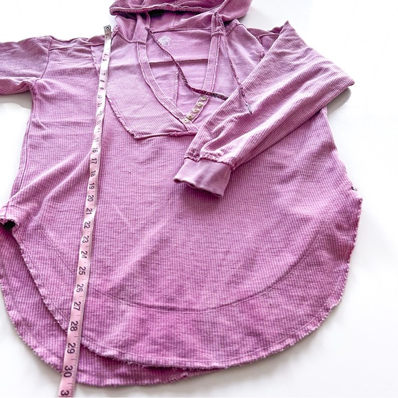 Pilcro Surplice Tunic Hoodie Oversized Pullover Cotton – Size Small - Picture 9 of 15